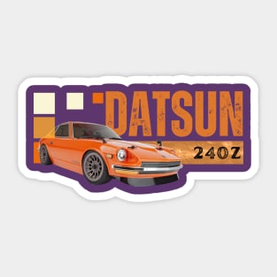 Datsun 240Z - Classic Car Lover Sticker